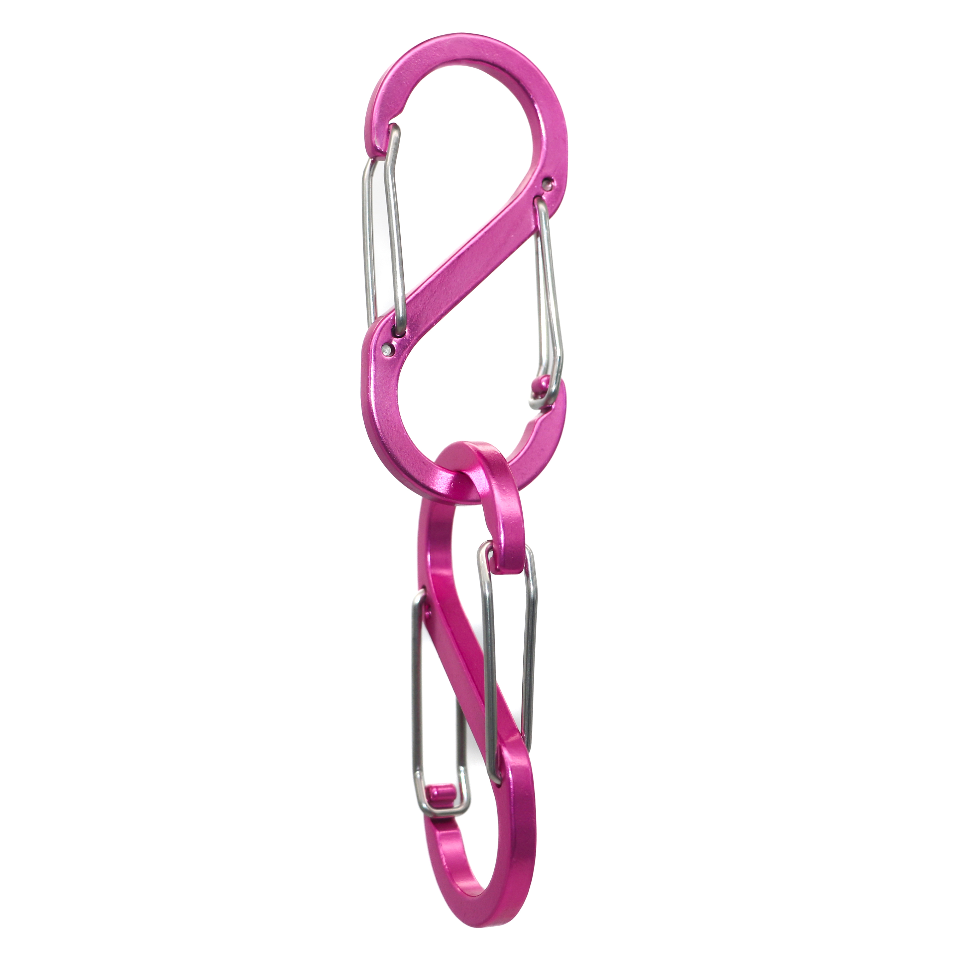 Clips de fermeture éclair antivol, 10 pièces, mousqueton coloré, porte-clés, pour Camping, pêche, voyage, Sports de plein air
