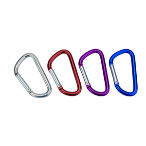 Boucle de ressort galvanisée par crochets d'agrafe en aluminium pour la boucle d'alpinisme