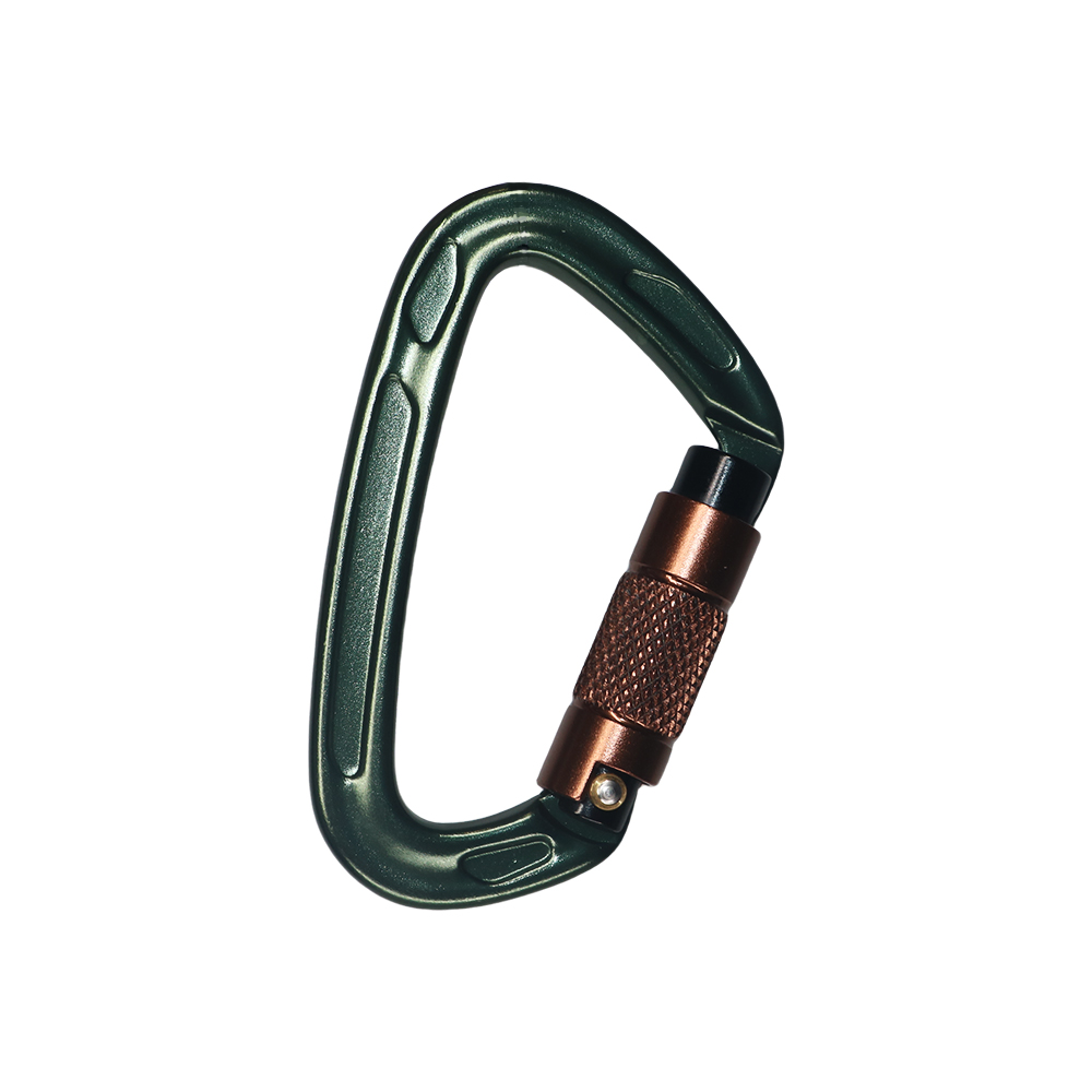 Mousquetons d'escalade professionnels robustes – Verrouillage automatique 25 kN