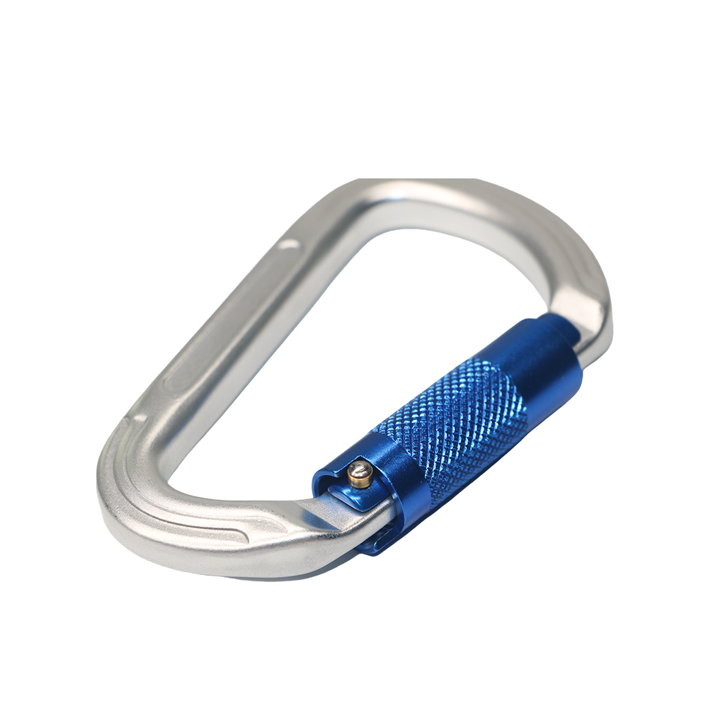 Mousquetons à verrouillage par torsion gris 27KN, ​​légers et robustes
