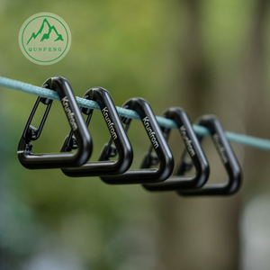 Triangle Tire Carabiner n ° 3 Métal Backle de voyage HORD DE VOYAGE DE VOYAGE METAL
