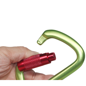 Mousquetons à verrouillage robustes Favofit 25KN (5 500 lb) - Polyvalents pour hamacs, camping, randonnée, etc.