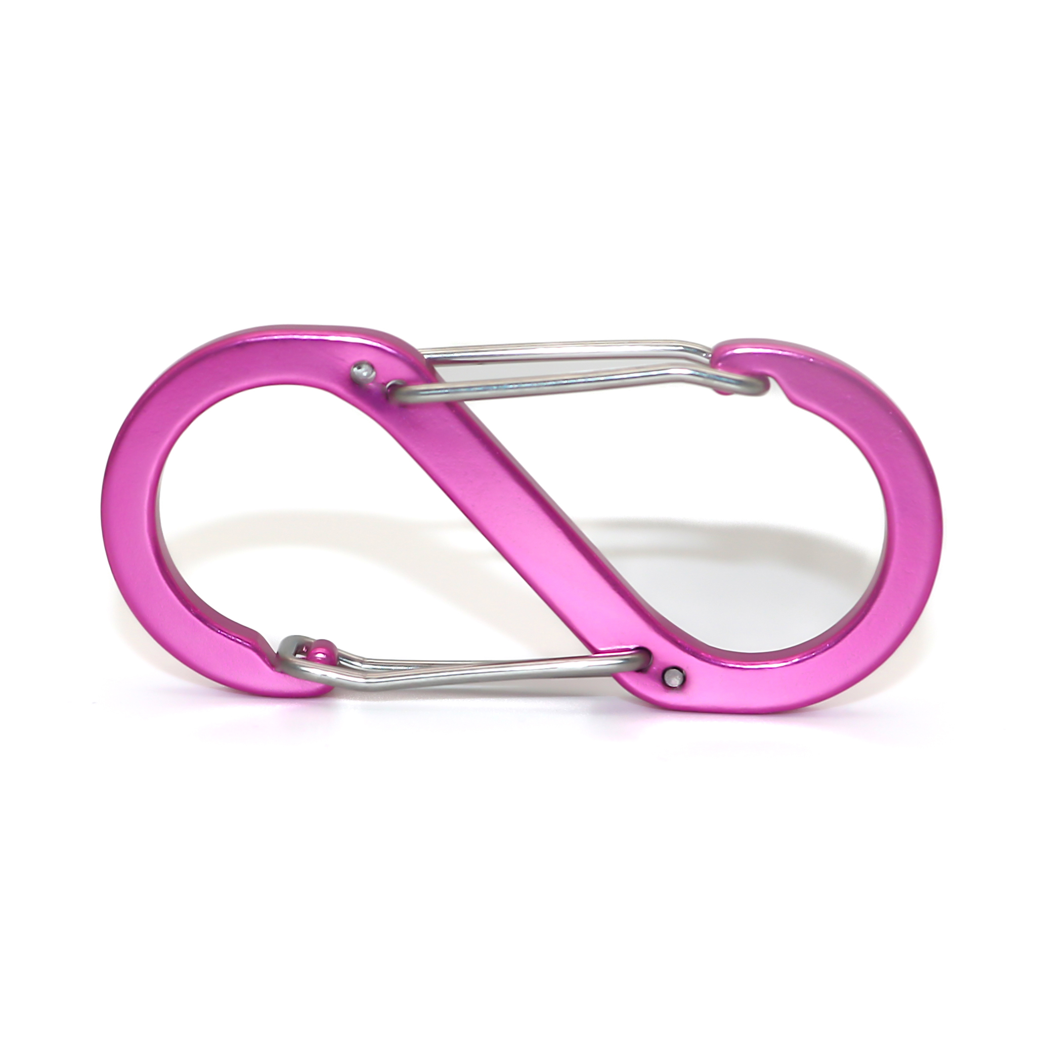 Clips de fermeture éclair antivol, 10 pièces, mousqueton coloré, porte-clés, pour Camping, pêche, voyage, Sports de plein air