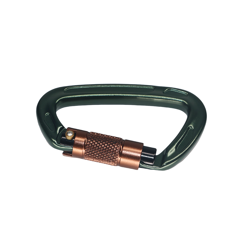 Mousquetons d'escalade professionnels robustes – Verrouillage automatique 25 kN